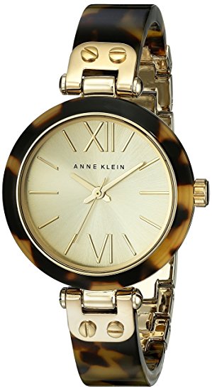 Anne Klein New York Analog Women's Watch - AK1412IVGBJ/NCAK1412IVGB (White  Dial Multi Colored Strap) : Amazon.in: Fashion